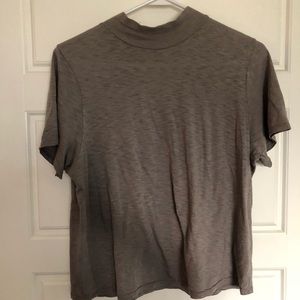 michael stars mock neck tee